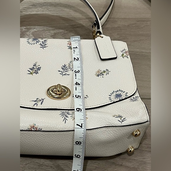 Coach Tilly Top Handle Dandelion Handbag - Picture 5 of 13